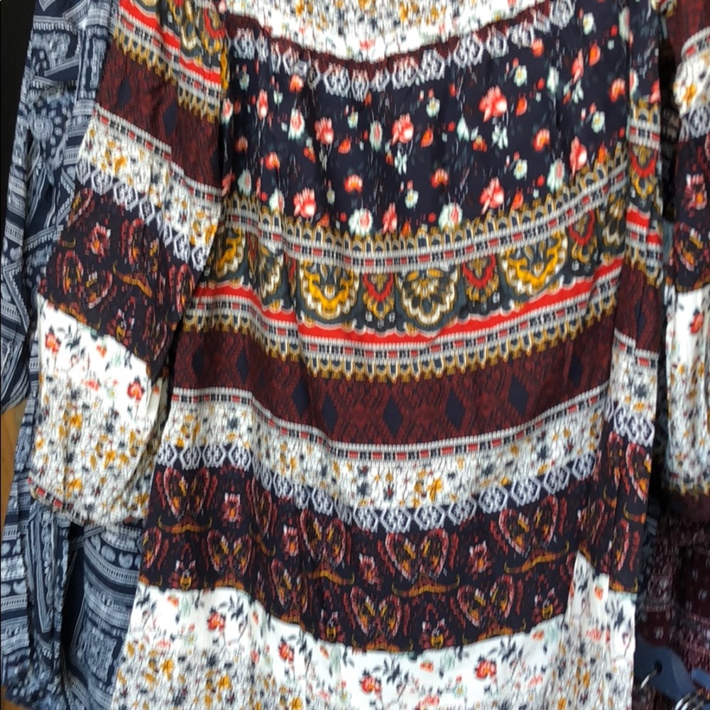 Off the shoulder dress